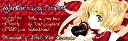 Little Miss Kinomoto's Valentine's Day Contest - Win a free box of Cardcaptors valentines!!